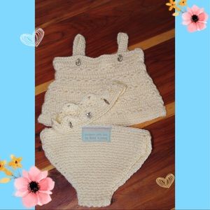 New born crochet outfit
